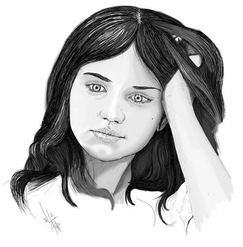 Imagenes de rostros de mujeres dibujadas - Imagui