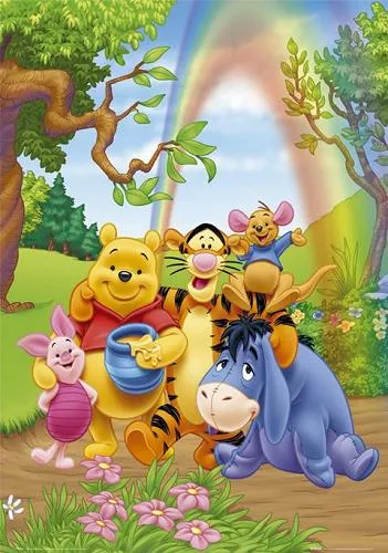 Tarjetas de cumpleaños oso pooh y sus amigos - Imagui