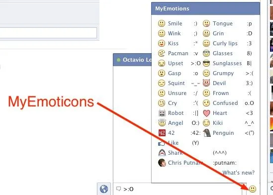 Cómo añadir emoticons al chat de Facebook fácilmente desde Chrome Cómo añadir emoticons al chat de Facebook fácilmente desde Chrome