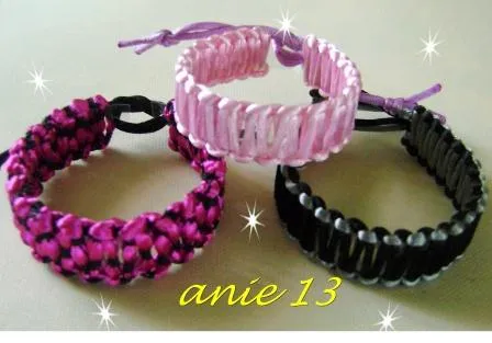 Analy Manualidades: Pulseras Pet y Macramé Analy Manualidades: Pulseras Pet y Macramé