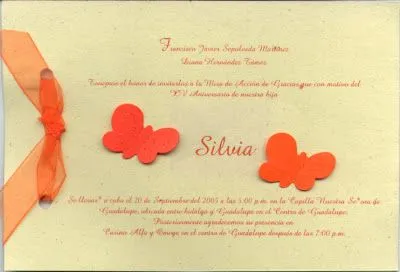 Anamar Invitaciones: Invitacion XV Años con Mariposas Anamar Invitaciones: Invitacion XV Años con Mariposas