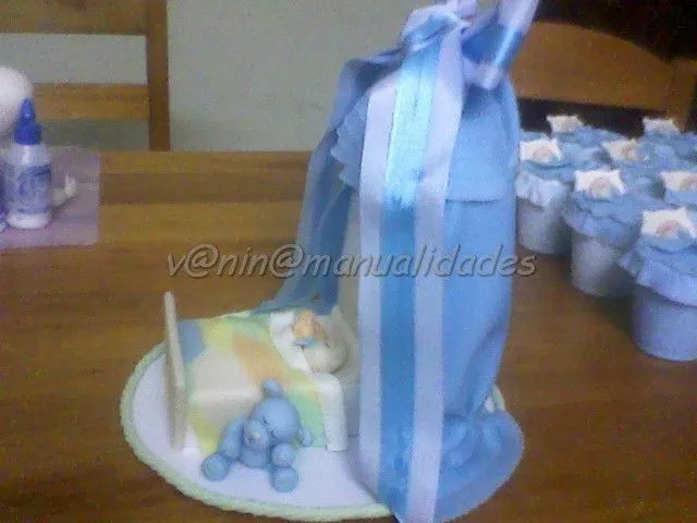 Añatuya Porcelana Fría: Adorno para Torta.Bautismo Añatuya Porcelana Fría: Adorno para Torta.Bautismo