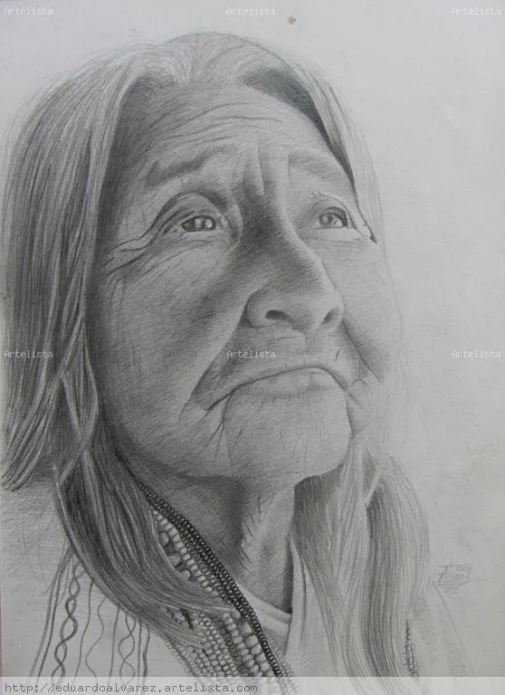 Anciana indigena Eduardo jose Alvarez Duran - Artelista.com Anciana indigena Eduardo jose Alvarez Duran - Artelista.com