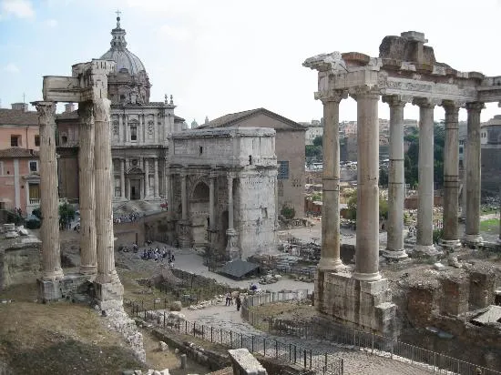 Ancient Rome - Foro Romano at rear of hotel - Picture of ... Ancient Rome - Foro Romano at rear of hotel - Picture of ...