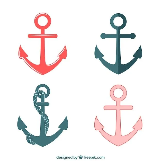 Anclas Vector | Fotos y Vectores gratis