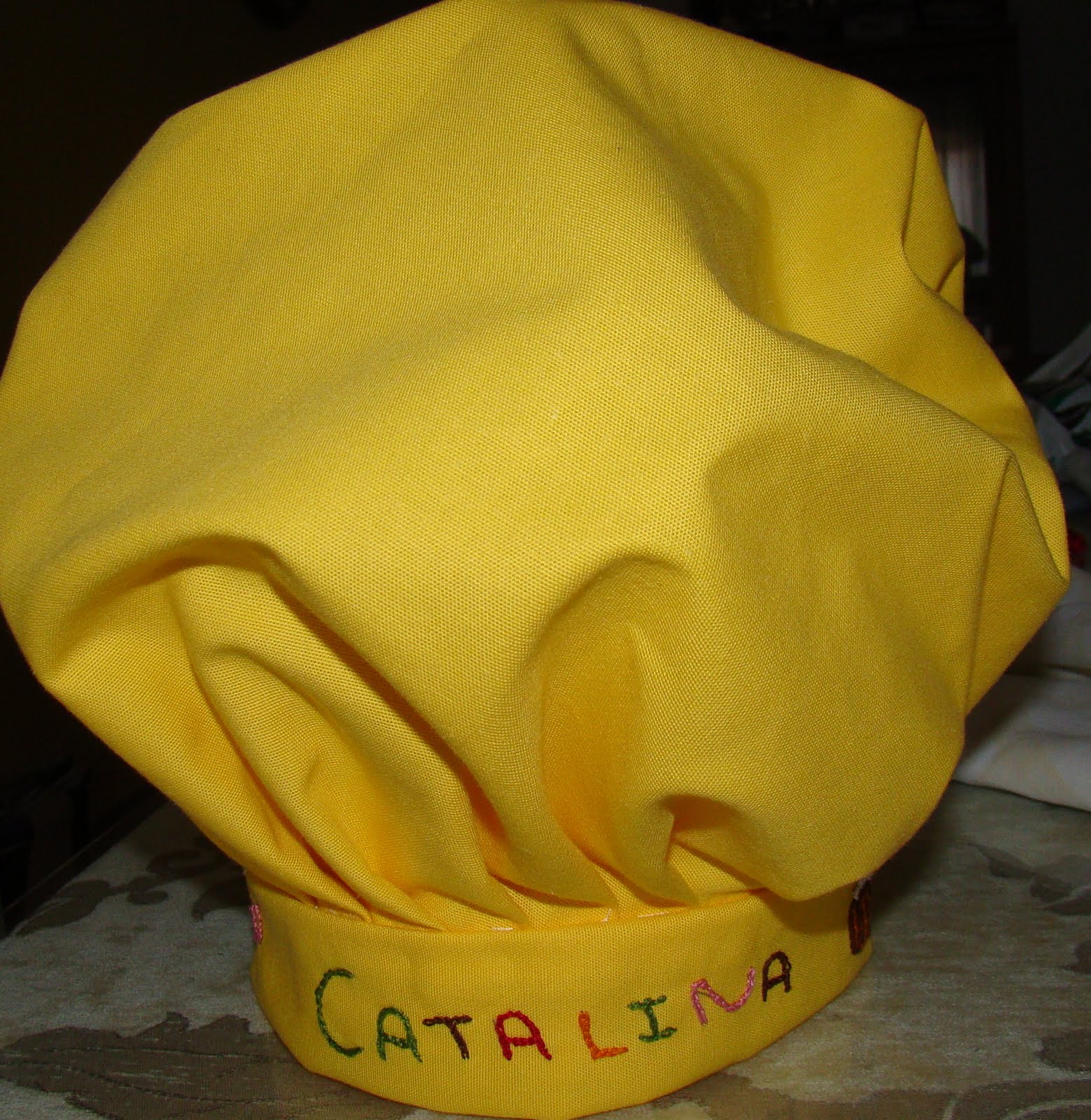 And Sewing: GoRRo de Cocinero paso a paso