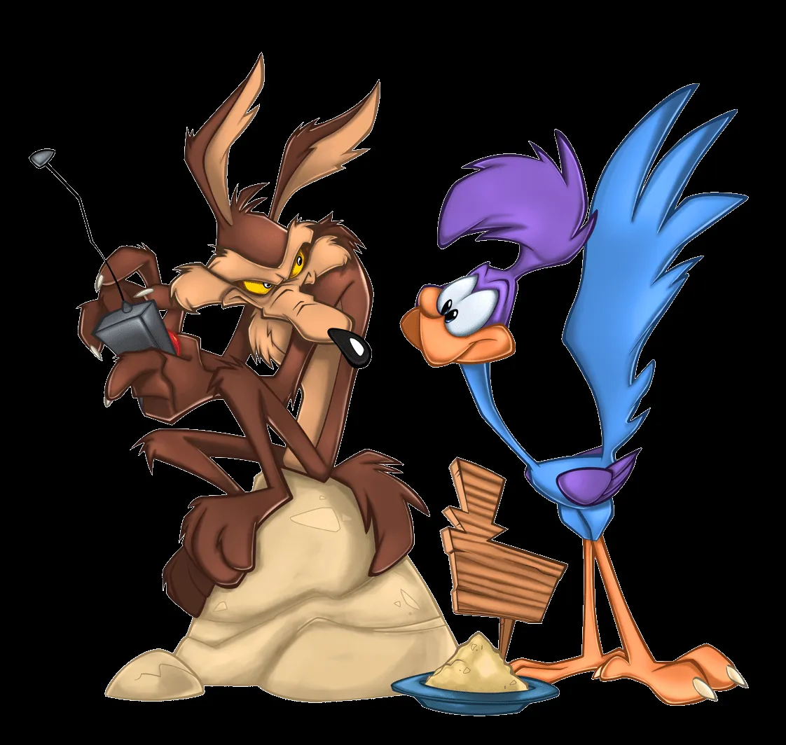 ... coyote and the road runner son los personajes de una serie ... coyote and the road runner son los personajes de una serie