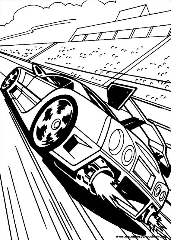 AND TOYS MINIATURAS: DESENHOS HOT WHEELS PARA COLORIR