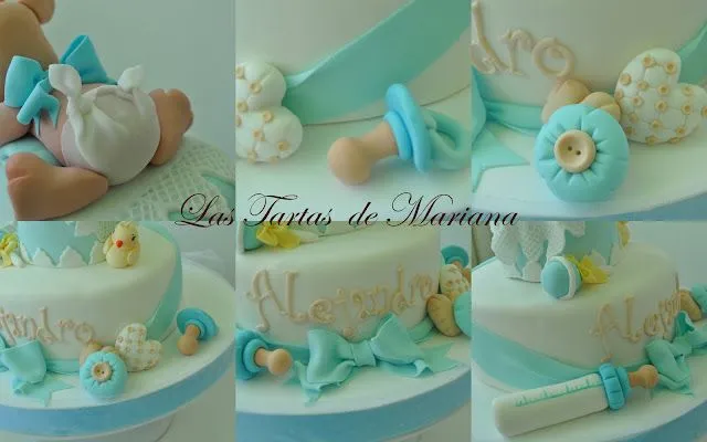 ANDALUCIA - LAS TARTAS DE MARIANA: TARTA DE BAUTIZO... (paso a paso) ANDALUCIA - LAS TARTAS DE MARIANA: TARTA DE BAUTIZO... (paso a paso)