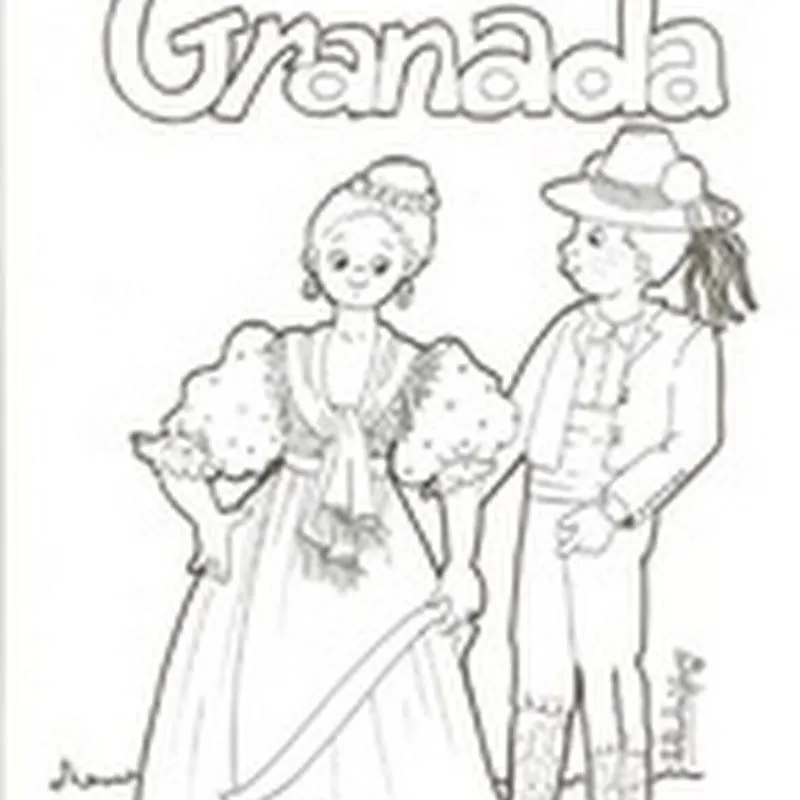 Día de Andalucía trajes regionales para colorear - Jugar y Colorear Día de Andalucía trajes regionales para colorear - Jugar y Colorear