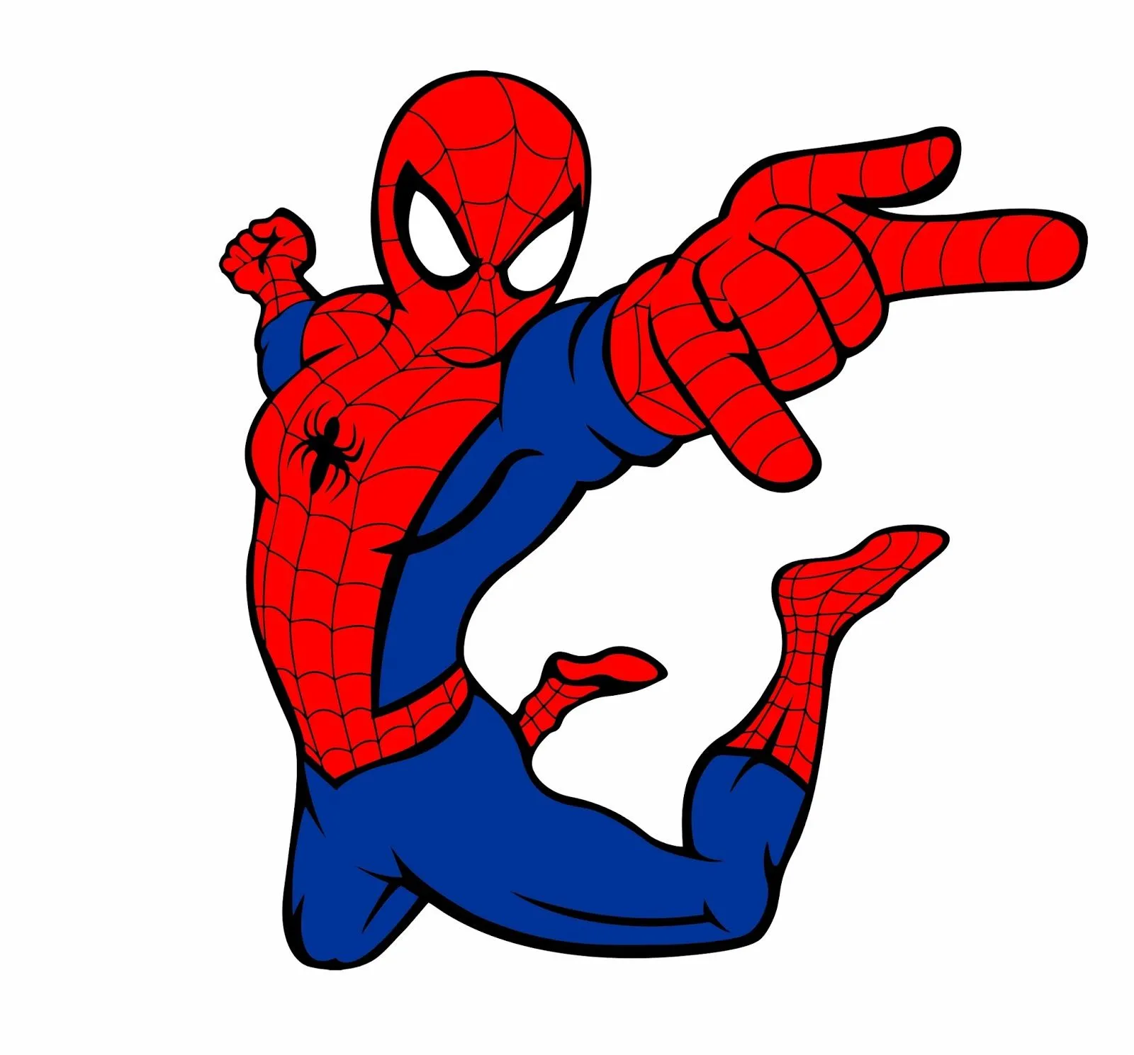 Andrea Cabrera: Vector hombre araña