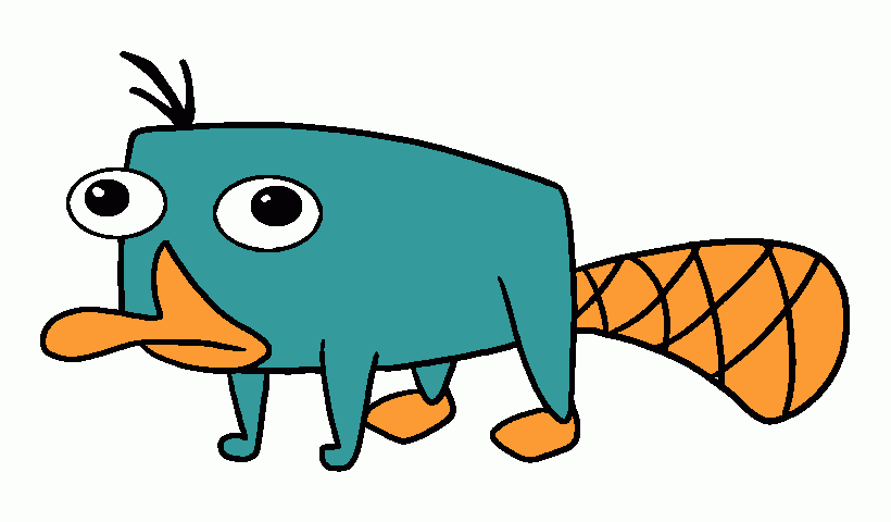 Cual es el color de Perry el ornitorrinco - Imagui