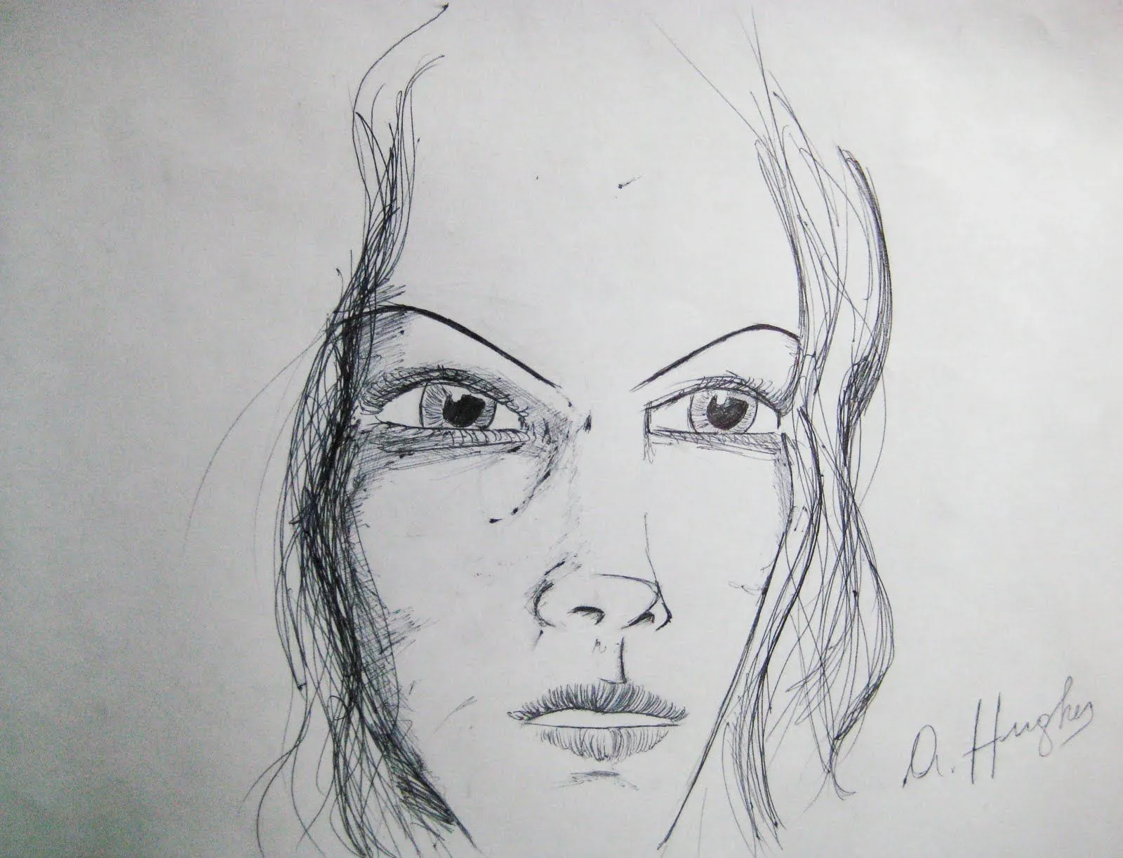 Dibujos de cara de mujer - Imagui