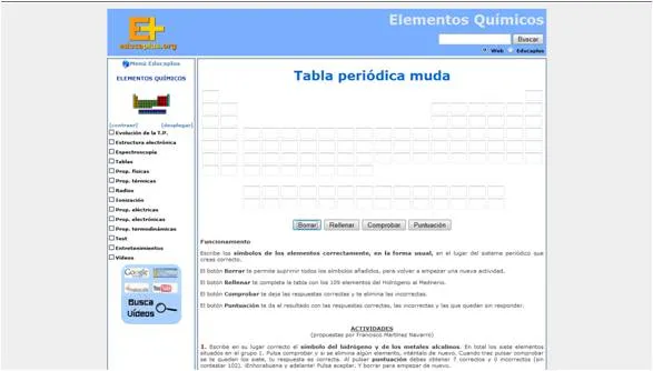 Las cosas de Andrés: Tabla Periódica