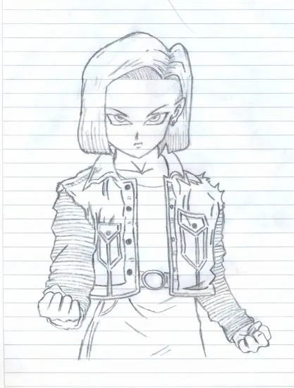 Imagenes de el androide 18 para dibujar - Imagui Imagenes de el androide 18 para dibujar - Imagui