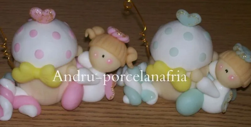 Andru Porcelana Fría: Candy angelitos Souvenir Bautismo Andru Porcelana Fría: Candy angelitos Souvenir Bautismo