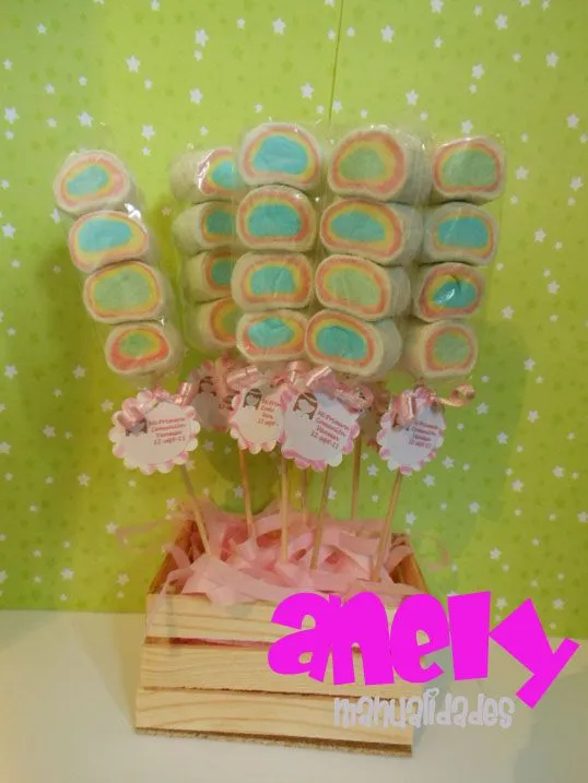 Anely Manualidades: Brochetas de bombón y gomita con tarjetita ... Anely Manualidades: Brochetas de bombón y gomita con tarjetita ...