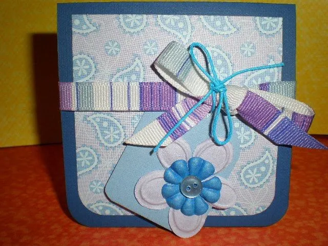 Anely Manualidades: Tarjetas de felicitación en scrapbook