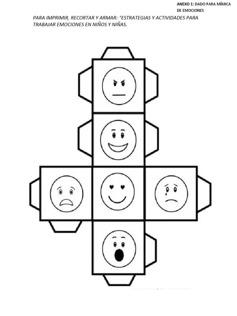 ANEXOS PARA IMPRIMIR ARMAR Y RECORTAR (EMOCIONES) - CR | PDF ANEXOS PARA IMPRIMIR ARMAR Y RECORTAR (EMOCIONES) - CR | PDF