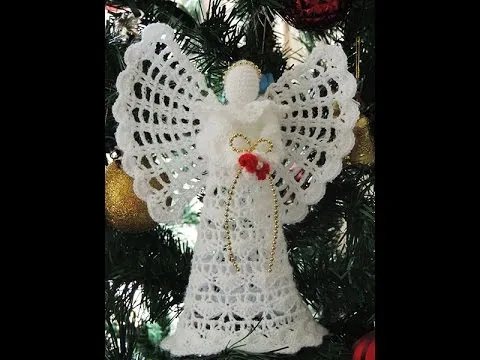 Angel en Crochet : Introduccion y Materiales - YouTube