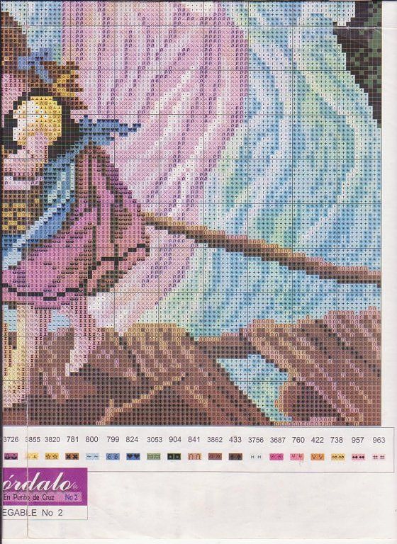 Angel dela guarda en punto de cruz | Cross stitch gifts ideas, Cross stitch, Cross stitch embroidery Angel dela guarda en punto de cruz | Cross stitch gifts ideas, Cross stitch, Cross stitch embroidery