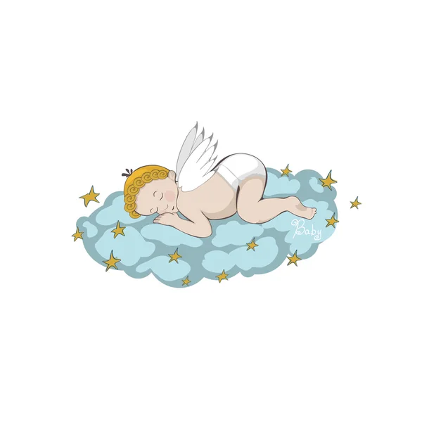 Ángel durmiendo en la nube — Foto stock © Kreta37 #67404317 Ángel durmiendo en la nube — Foto stock © Kreta37 #67404317