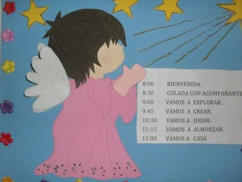 Horarios en foamy - Imagui