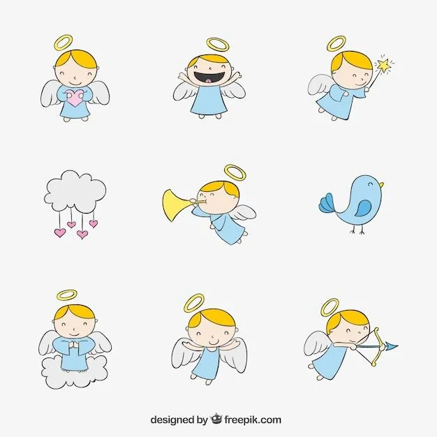 Angelitos Ilustraciones Vectores | Fotos y Vectores gratis Angelitos Ilustraciones Vectores | Fotos y Vectores gratis