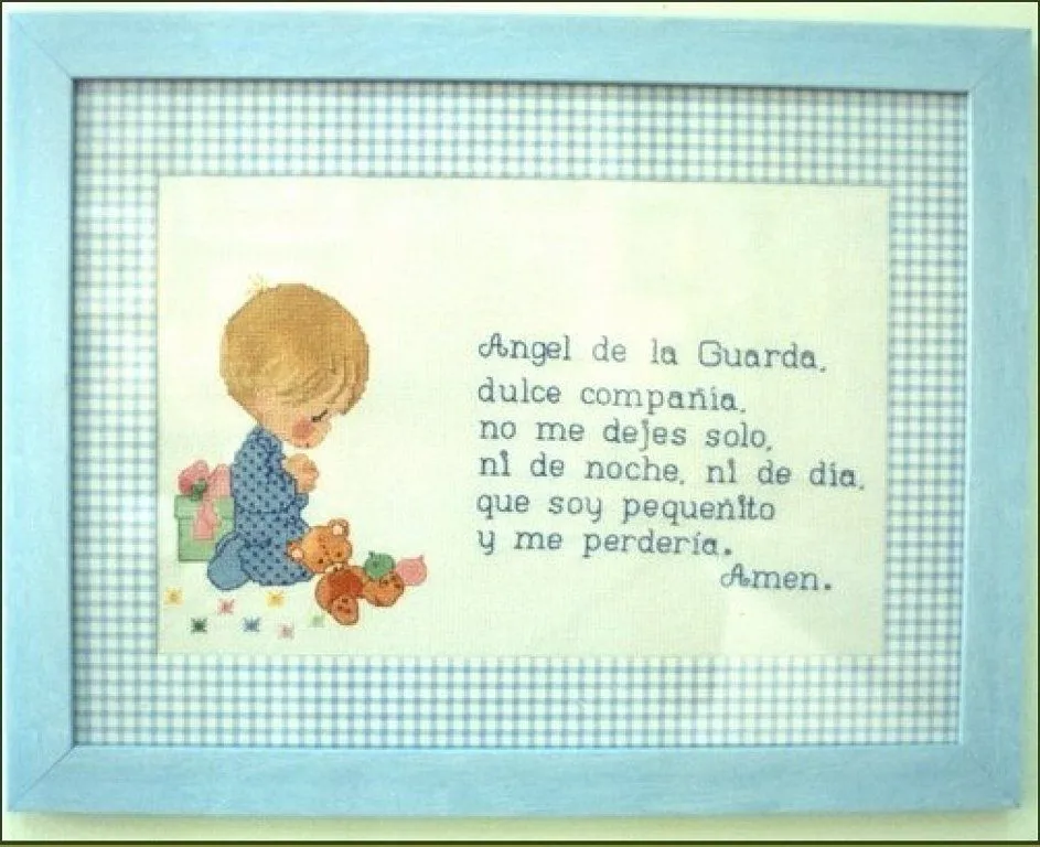angel de la guarda | Aprender manualidades es facilisimo.