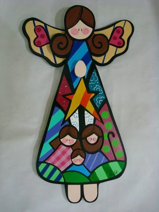 Angel con nacimiento | pesebres | Pinterest | Proyectos De Arte De ... Angel con nacimiento | pesebres | Pinterest | Proyectos De Arte De ...