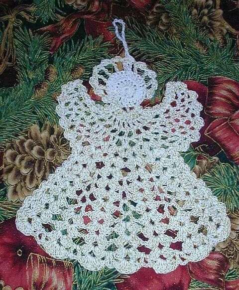 Angel para esta Navidad. Patron en el siguiente pin ♥ | Patrones ...