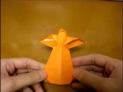 Cómo hacer un ángel de origami | Manualidades Faciles
