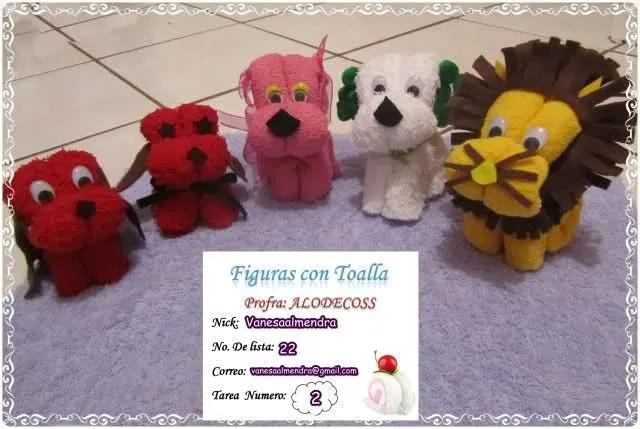 Figuras con toallas paso a paso - Imagui | Ponle Imaginación ...