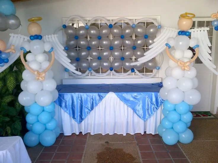 Ángeles para bautizo | Decoraciones con globos | Pinterest | Devil ... Ángeles para bautizo | Decoraciones con globos | Pinterest | Devil ...