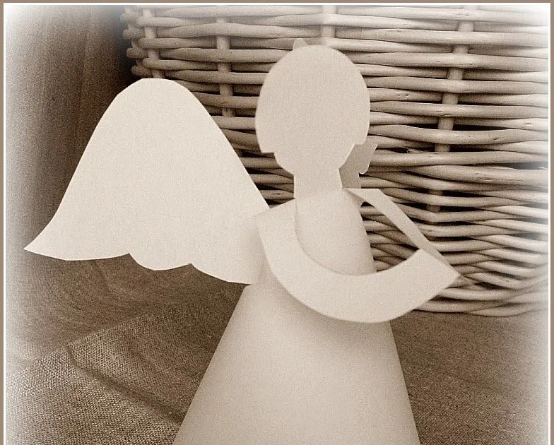Angeles de papel para imprimir ~ Solountip.com Angeles de papel para imprimir ~ Solountip.com