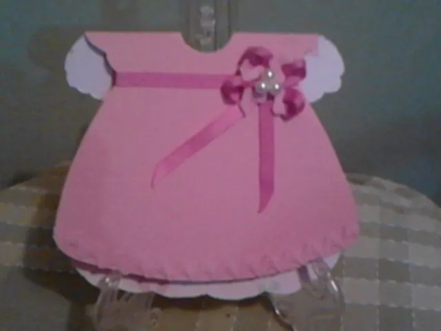 Vestidos de foami para baby shower - Imagui