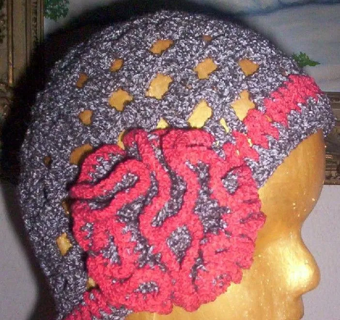 Angelina -crochet and more-: Gorro vintage crochet