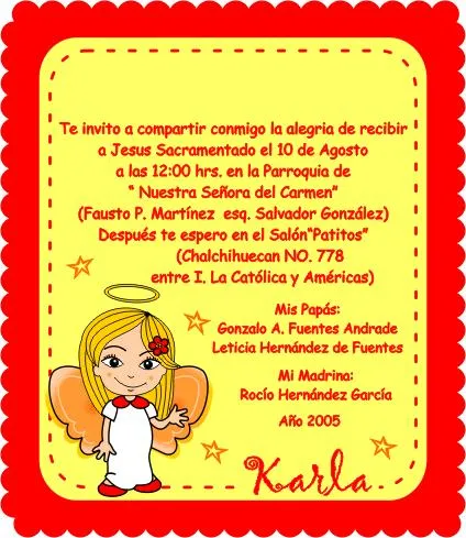 ANGELITAS 3 | Diseñarte Invitaciones