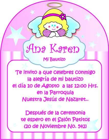 ANGELITAS1 | Diseñarte Invitaciones