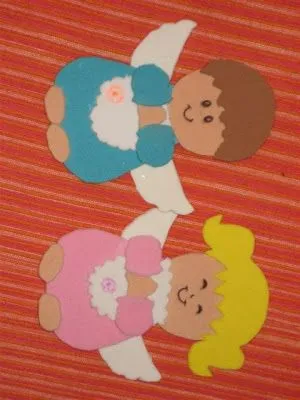 MUÑEQUITOS FOAMY - Rêves des Jumelles__Manualidades y Scrap MUÑEQUITOS FOAMY - Rêves des Jumelles__Manualidades y Scrap