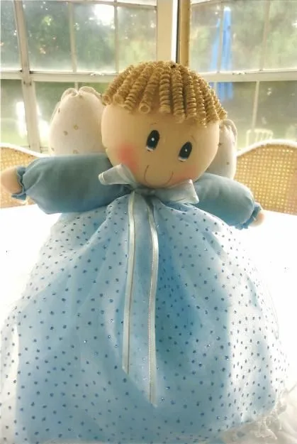 ANGELITOS ARTESANALES PARA CENTROS DE MESA | ideas para bautizo ... ANGELITOS ARTESANALES PARA CENTROS DE MESA | ideas para bautizo ...
