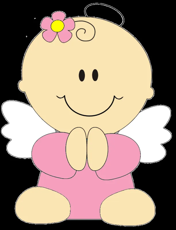 Angelitos para bautizo de niña - Imagui | moldes | Pinterest ...