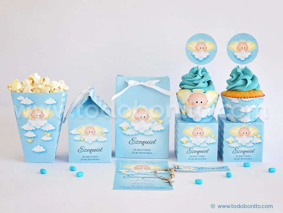 Angelitos Bebé, nuevo Kit imprimible - Todo Bonito