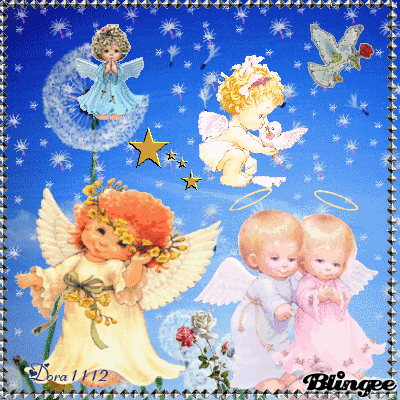 Angelitos en el Cielo dora1112 Fotografía #128132271 | Blingee.