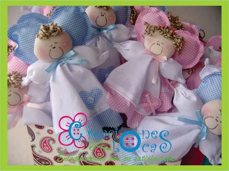 Angelitos de manta para bautizo, primera comunión y/o presentación ... Angelitos de manta para bautizo, primera comunión y/o presentación ...
