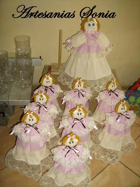 Como hacer angelitos de manta - Imagui