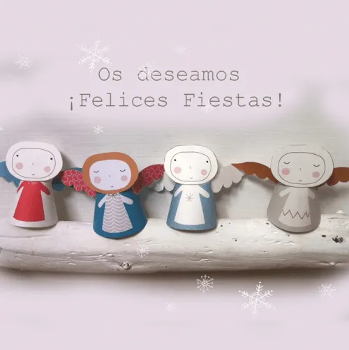 Angelitos navideños para imprimir - Paperblog Angelitos navideños para imprimir - Paperblog