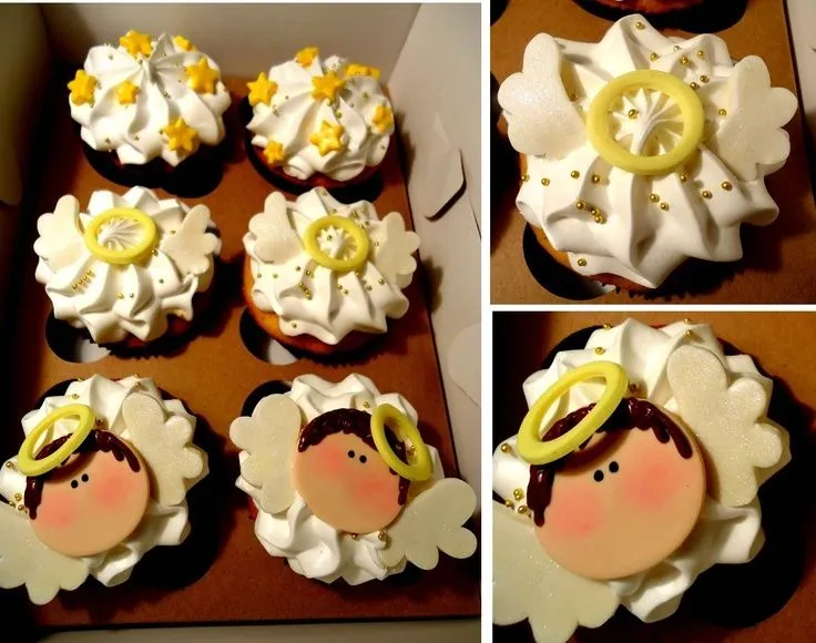 Angelitos | Vanilla Cupcakes | Pinterest