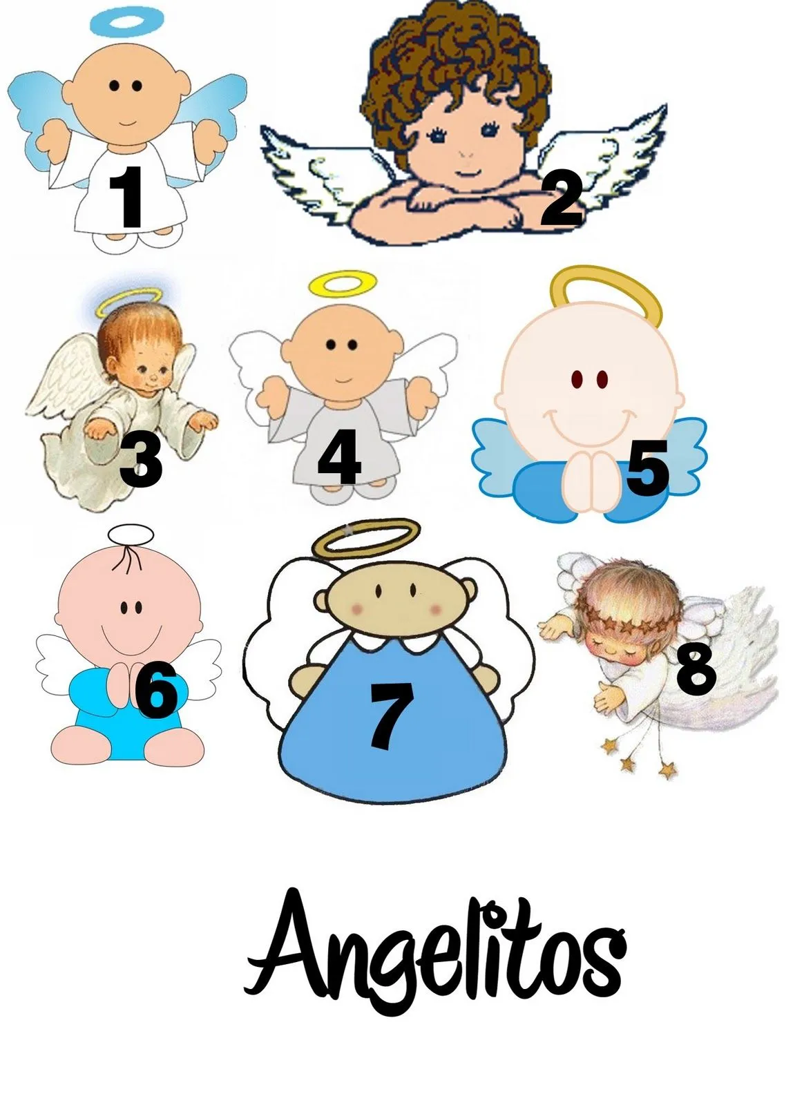 Angelitos+caricatura - Imagui