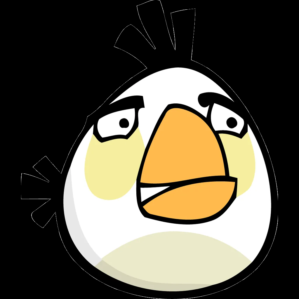 Angry bird white Icon | Angry Birds Iconset | femfoyou